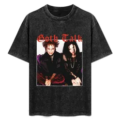 Goth Talk snl shirt T-Shirt Basic All Season Solid T-Shirt