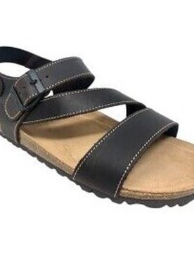 Flache Sandalen Herrensandale Inter Bios 9557 Braun 40;41;42;43;44;45