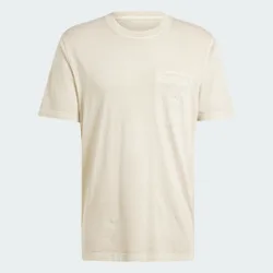 T-shirt Trefoil Essentials + Dye Pocket XL Putty Grey