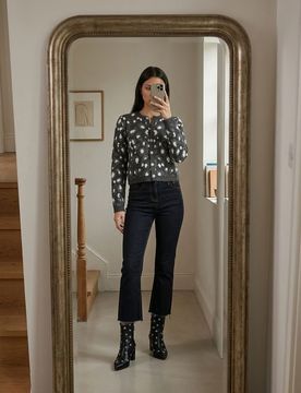 Jeans kick flare - steel blue
