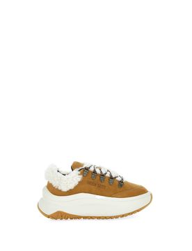 Sneakers in pelle COGNAC 36
