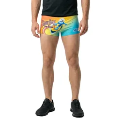 Slip De Bain Boxer Smurf Smurfing