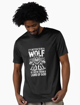 It's Better To Be A Wolf Of Odin Retro Viking Gift t shirt Norse Mythology Valhalla Graphic Clothes All size tops S-6XL - Aliexpress - FashionsVida
