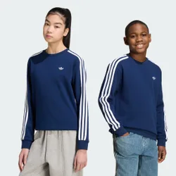 Felpa 3-STRIPES LOOSE CREW 15-16A Night Indigo