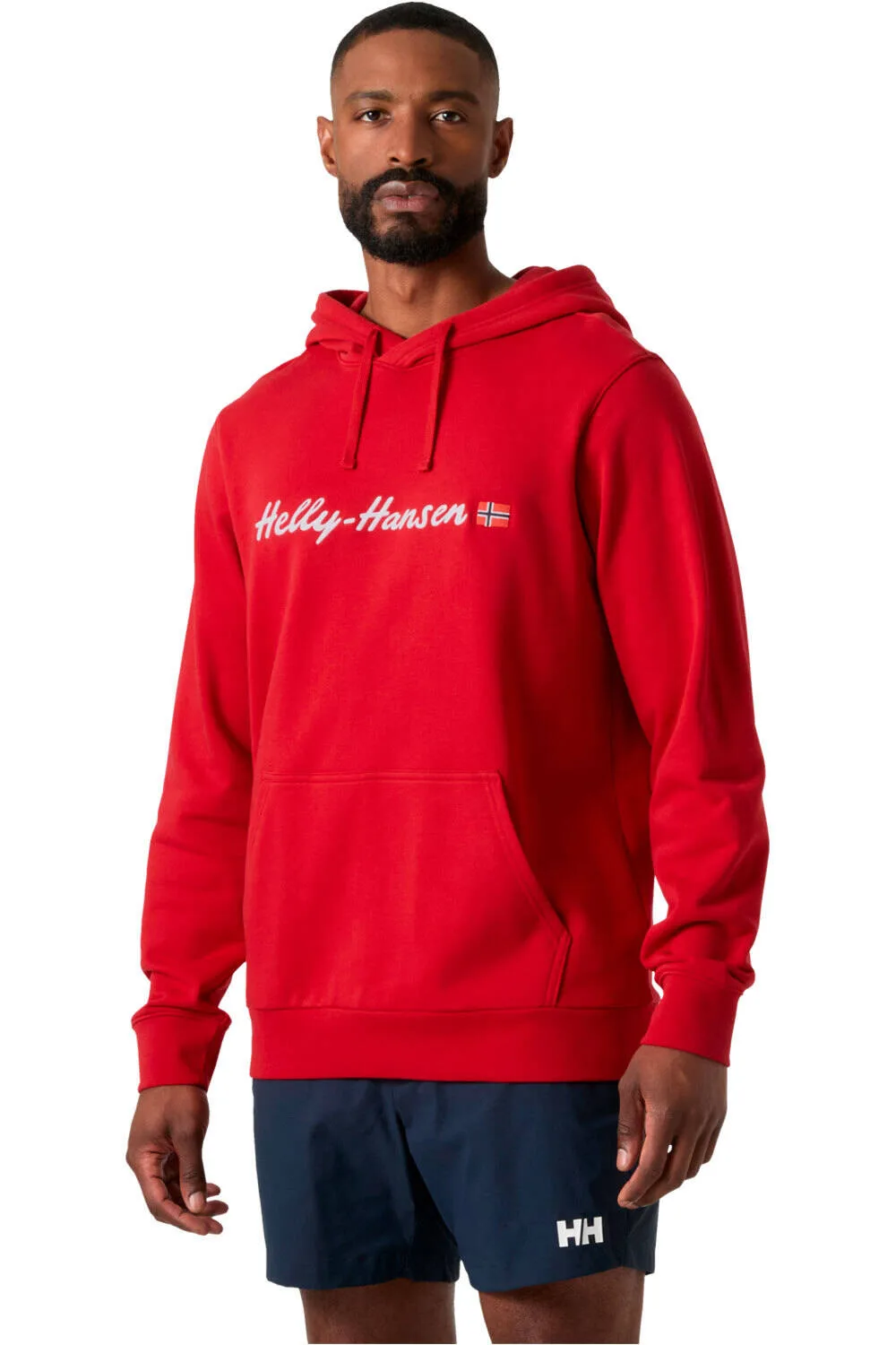 Core graphic sudadera hombre Rojo (L) - Helly Hansen - FashionsVida