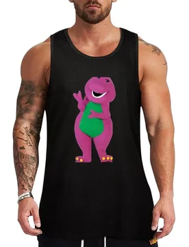 Barney The Dinosaur Tank Top Breathable Stretch Tank Top Flexible Comfort Shirt - Aliexpress - FashionsVida