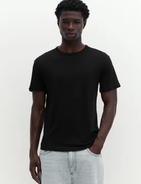 Slim Fit Basic T-Shirt (Size: ) - Pull&bear - FashionsVida