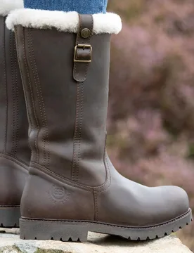 Alaska Storm Womens Waterproof Boots - - Size: 3 - Bareback Footwear - FashionsVida