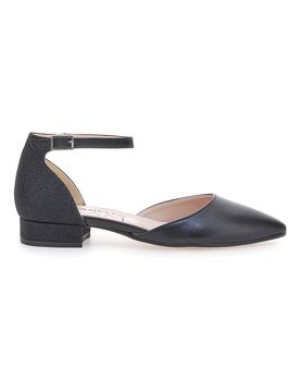 Ballerine con Cinturino Nere 3885 36