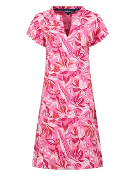 Weird Fish Suffolks Printed Jersey Dress Size 12 - holiday-shop womens-summer-shop new-arrivals offers all-offers offers womens-offers sale sale all-s - Hot Pink - FashionsVida