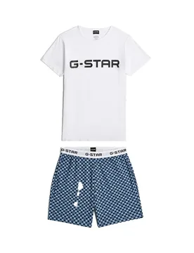 Pigiama A Maniche Corte D2913-01 Multi M - G-Star - FashionsVida
