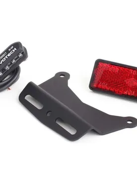 Kit Luce Targa + Supporto + Catadiottro Triumph Street Triple 675/r 2007-2019 - EVOTECH - FashionsVida