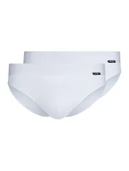 Slip Paquete de 2 COTTON RETRO white blanco XXL