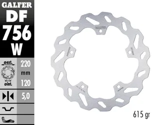 Df756w Disco Fisso Posteriore Bmw S 1000 Rr 2009-2018