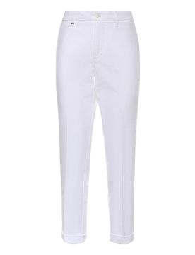 Pantaloni in cotone elasticizzato