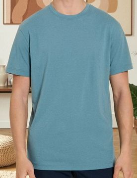 Sinsay - Maglietta basic - blu