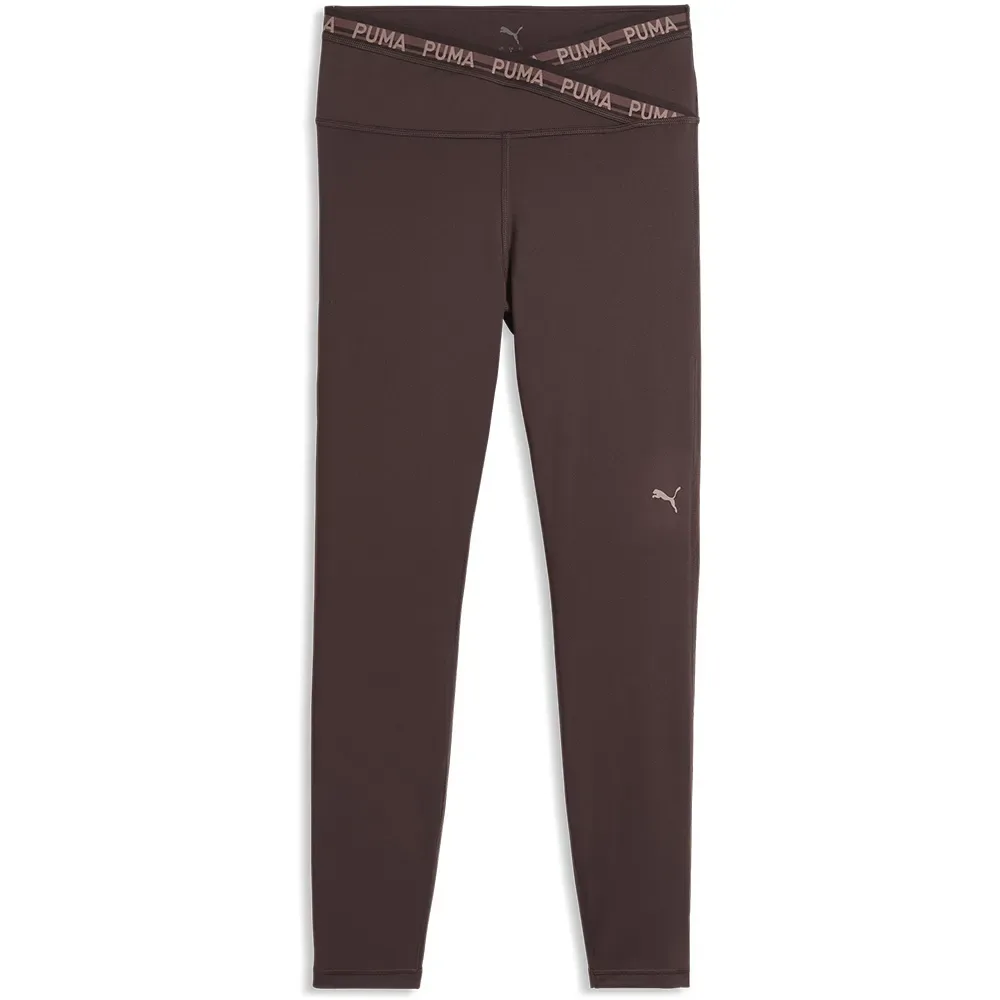 Leggings Taille Haute 7/8 Strong Cross Front Chocolate Brown M - Puma - FashionsVida