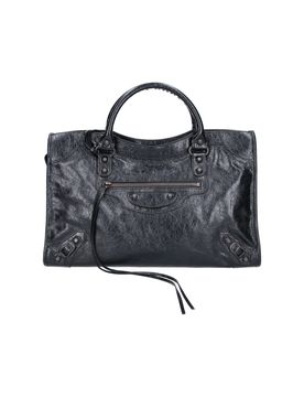 Lamb Leather Mini Bag with Plexiglass Detail