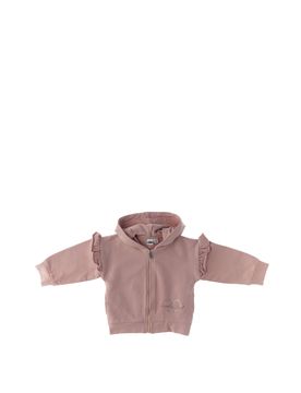 Felpa con cappuccio ROSA ANTICO 6A