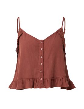 ABOUT YOU Top 'Aurelie' rojizo