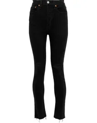 Pantalones vaqueros Mujer Negro 26 Mujer
