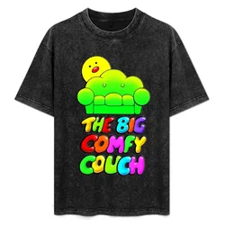 The Big Comfy Couch T-Shirt Plus Size Loose Short Sleeve Top