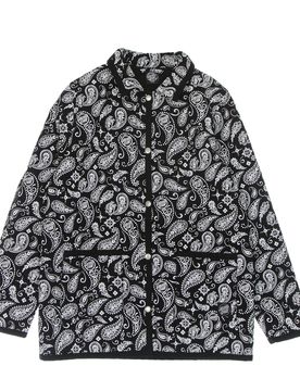 Giacca Coach Jacket Donna Screaming Paisley Jacket Black/white