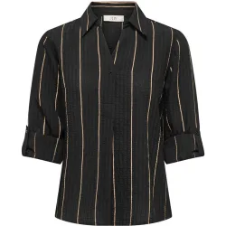 Camisa de mujer manga larga botones