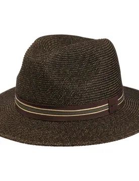 Hester Traveller Hat by - dark brown - Female - Size: S (54-55 cm) - Bailey 1922 - FashionsVida