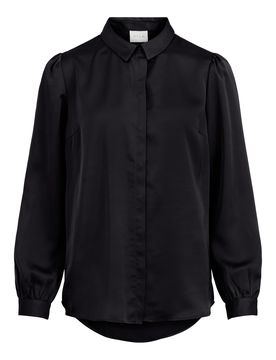 VILA Blusa 'VIELLETTE' negro