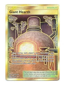 Pokemon SM Cosmic Eclipse 263/236 Giant Hearth (Secret Rare) - Pokémon - FashionsVida