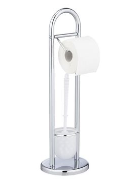 WENKO Stand WC-Garnitur Siena Chrom