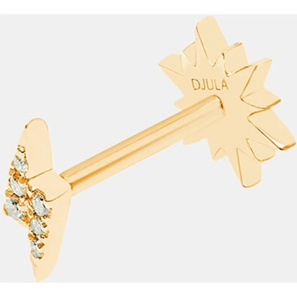Piercing Magic Touch de oro y diamante - Djula - FashionsVida