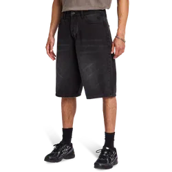 Apex Longline Jort Men Shorts - Black - Size XL - Cotton Denim - Black - Size: Extra Large