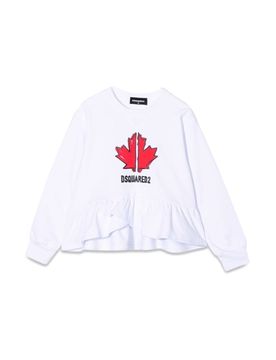 Girls' Mini Cotton Sweatshirt