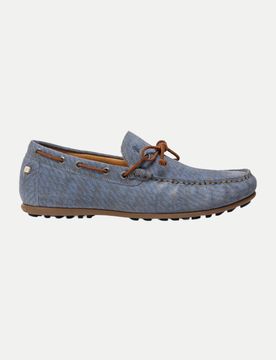 Van Bommel Mokassin Schuh Blau 11