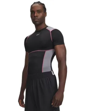T-shirt à Manches Courtes Heatgear Elite Comp Reflective / Black M