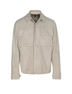 Veste en cuir WAYMARK beige XL - Belstaff - FashionsVida