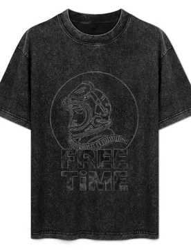 Ruel Free Time T-Shirt Work Short Sleeve Cotton Top - Aliexpress - FashionsVida