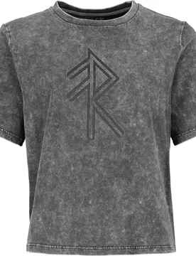 T-Shirt - Pagan Roots Energy Rune - S bis XXL - für Damen - Größe S - schwarz - Frauen - female - Black Premium by EMP - FashionsVida