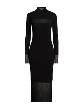 Vestido midi Mujer Negro M,S Mujer - Diesel - FashionsVida