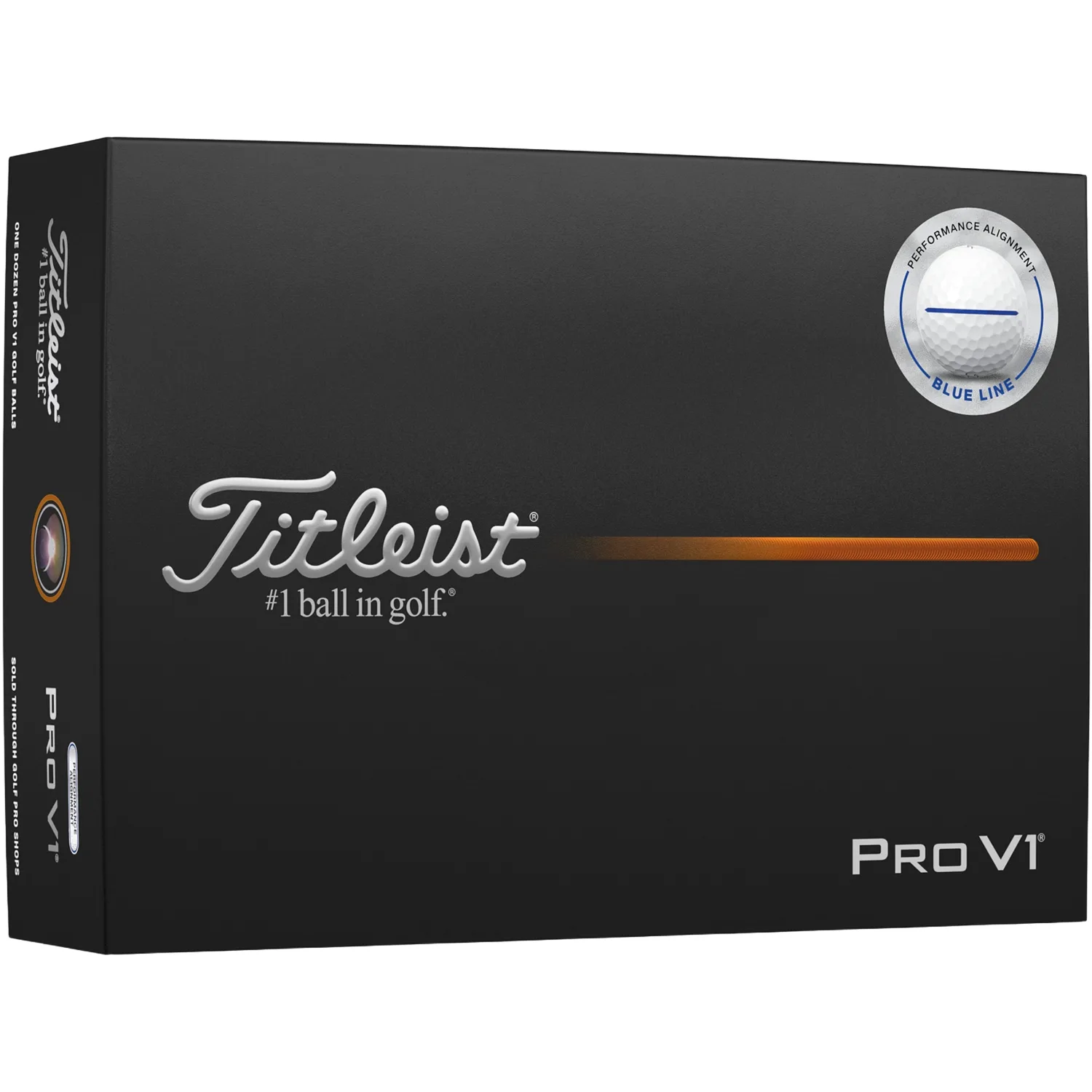 Golfbälle Pro V1 Performance Align 2025 - 12er Pack, weiss/blau - Titleist - FashionsVida