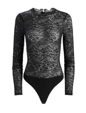 Alice + Olivia Top Black