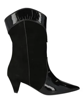 Botines de caña alta Mujer Negro 36,37 Mujer - Marc Ellis - FashionsVida