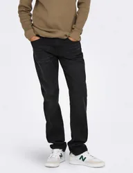 Regular Fit 5 Pocket Jeans Black male