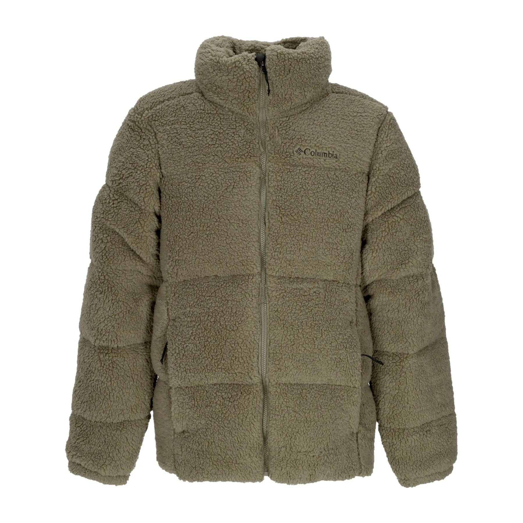 Orsetto Uomo Puffect Sherpa Jacket Stone Green - Columbia - FashionsVida