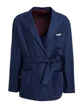 Blazer Herren Marineblau 48 Herren - Kiton - FashionsVida