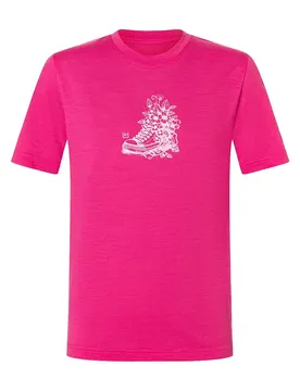 T-shirt à Manches Courtes Flower Sneakers Regular Fit Pinky Rose / Pink Dogwood 140 cm Garçon,Fille