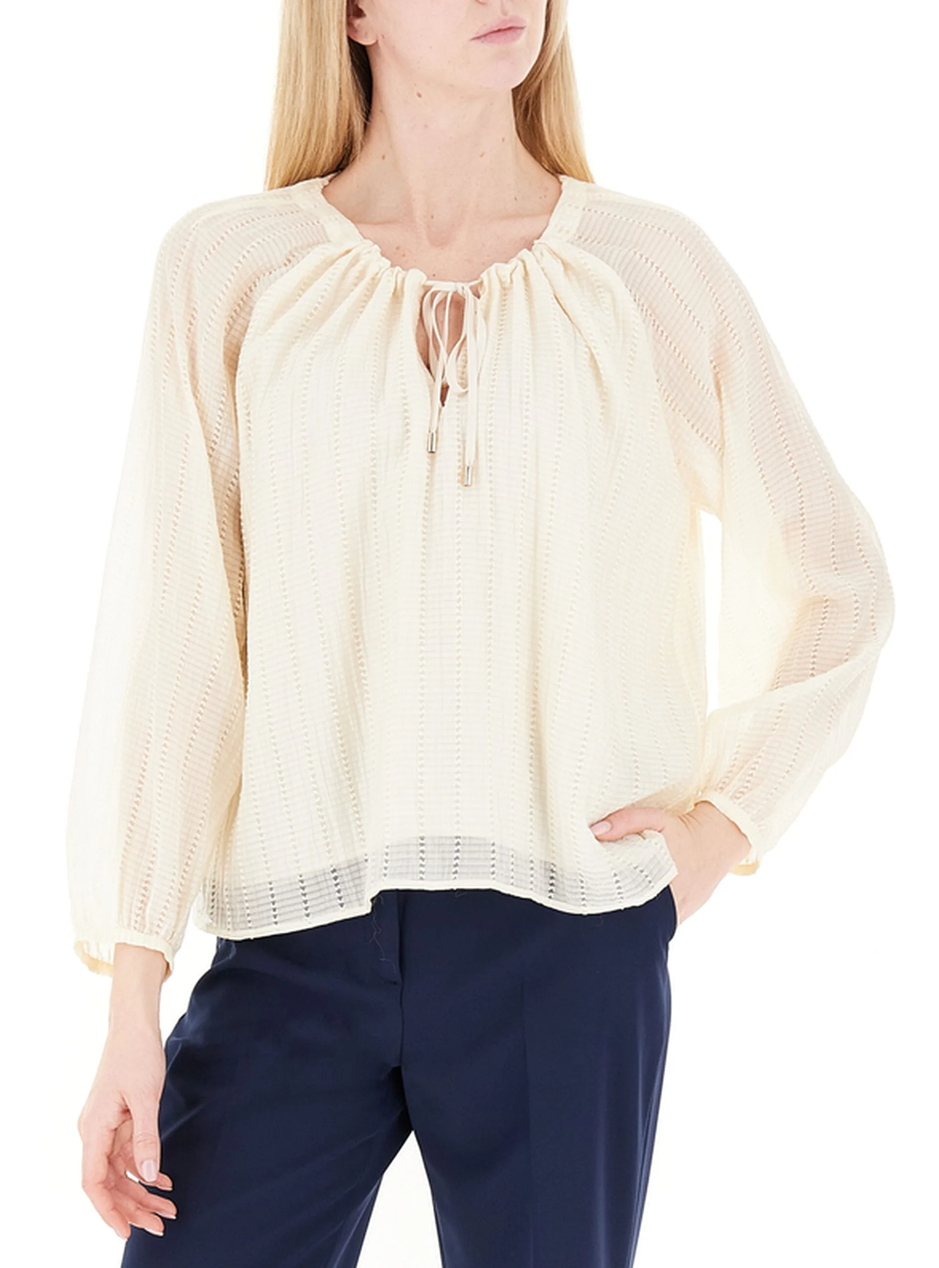 Blusa maniche lunghe AVORIO 42 - Liu jo - FashionsVida