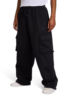 Brooklyn Herren Hosen - Schwarz - Größe M - Baumwoll-Fleece Black M